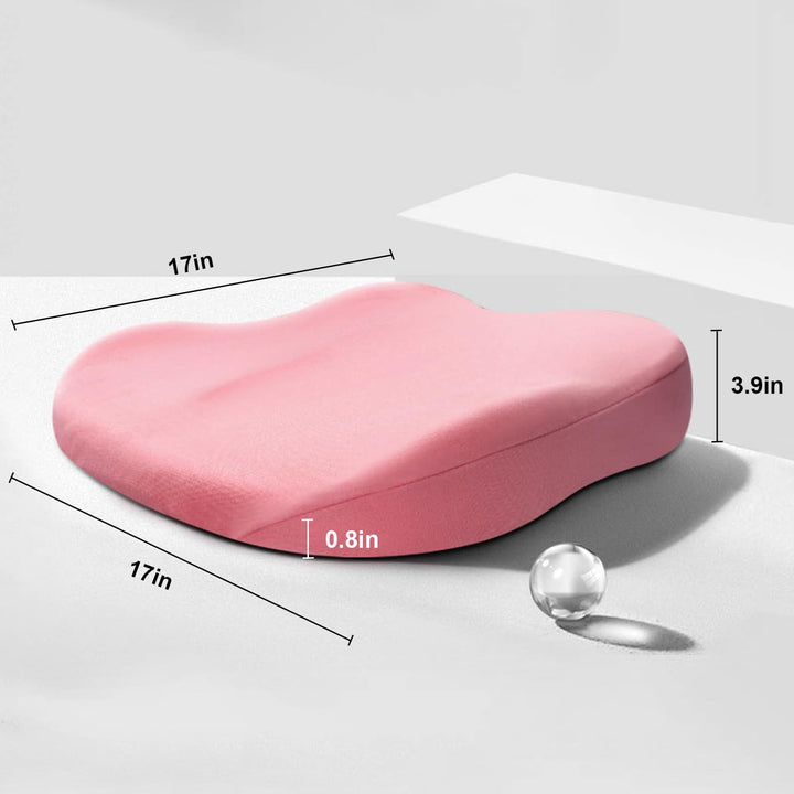 Car Cushion Height Increase – Ergonomic Seat Booster Cushion with Memory Foam | Stornfield