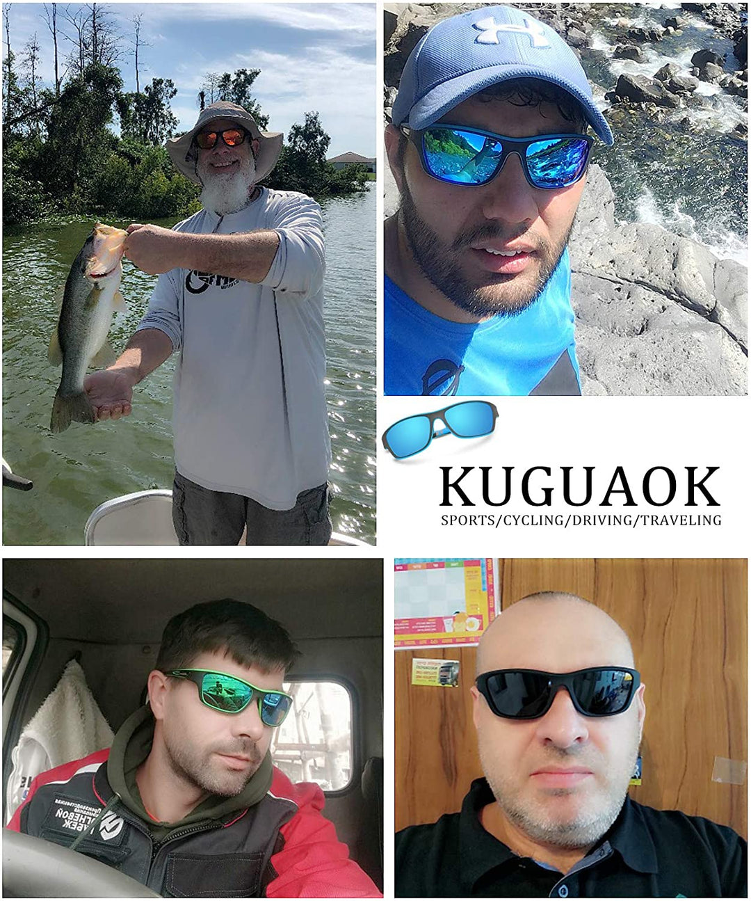 Stornfield | Outdoor Sports Sunglasses with Anti-Glare, Polarized Lenses