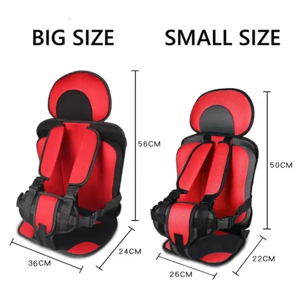 Stornfield | Portable Child Travel Car Seat | Foldable Safety Booster with 5-Point Harness | Ages 0–12 Years