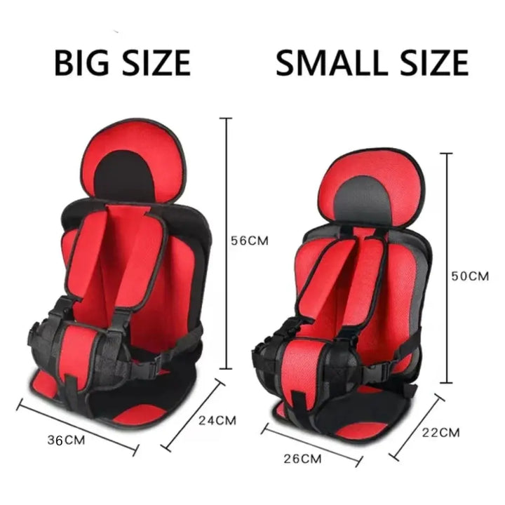 Stornfield | Portable Child Travel Car Seat | Foldable Safety Booster with 5-Point Harness | Ages 0–12 Years