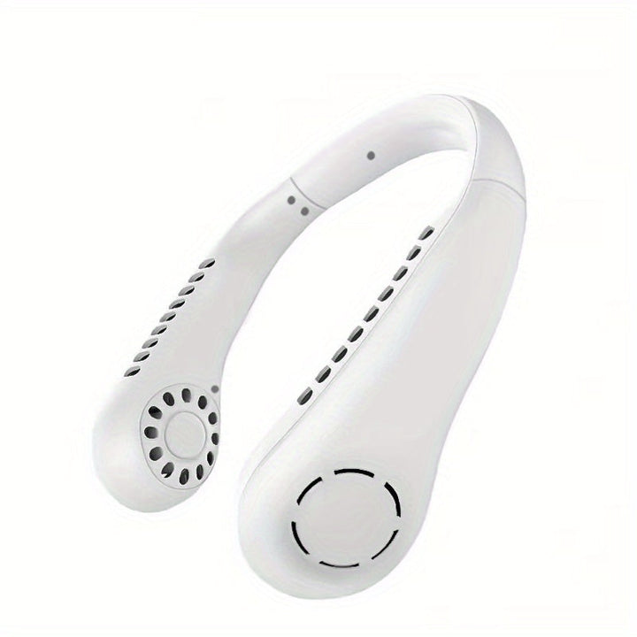 1Pc New Mini Neck Fan Portable Bladeless Hanging Neck Rechargeable Air Cooler 3 Speed Mini Summer Sports Fans | Stornfield