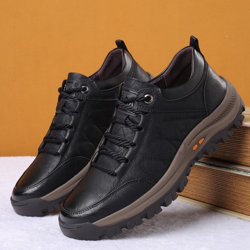 Stornfield | Men’s Orthopedic Leather Shoes | Supportive Comfort