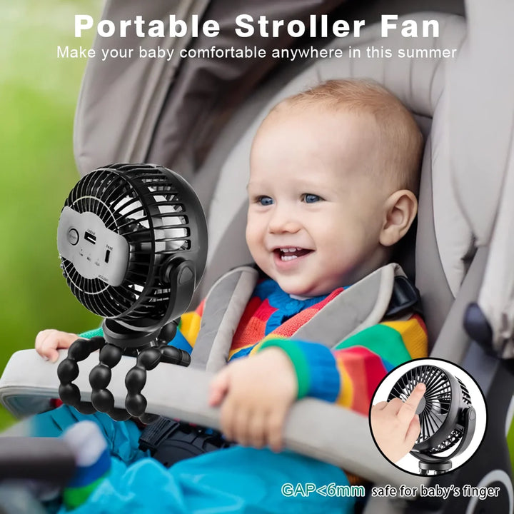 Compact Octopus Mini Fan | Stornfield