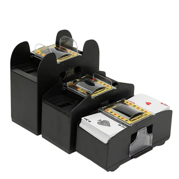 Stornfield | Automatic Playing Card Shuffler – Perfect for 2/4/6 Deck, Playing Card Shuffler Electric for Poker