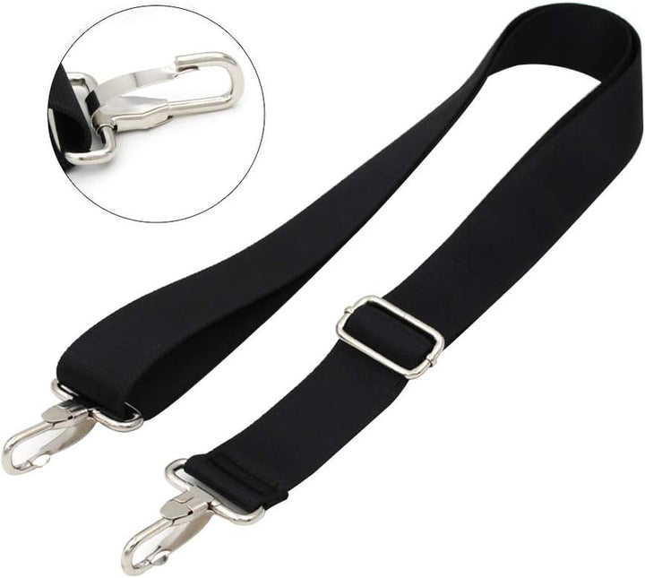 Stornfield | 47-Inch Bag Replacement Strap | Padded & Adjustable - Perfect for Travel Bags, Laptop Bags, Briefcases, Camera Bags, Messenger Bags, Diaper Bags & More (Black)