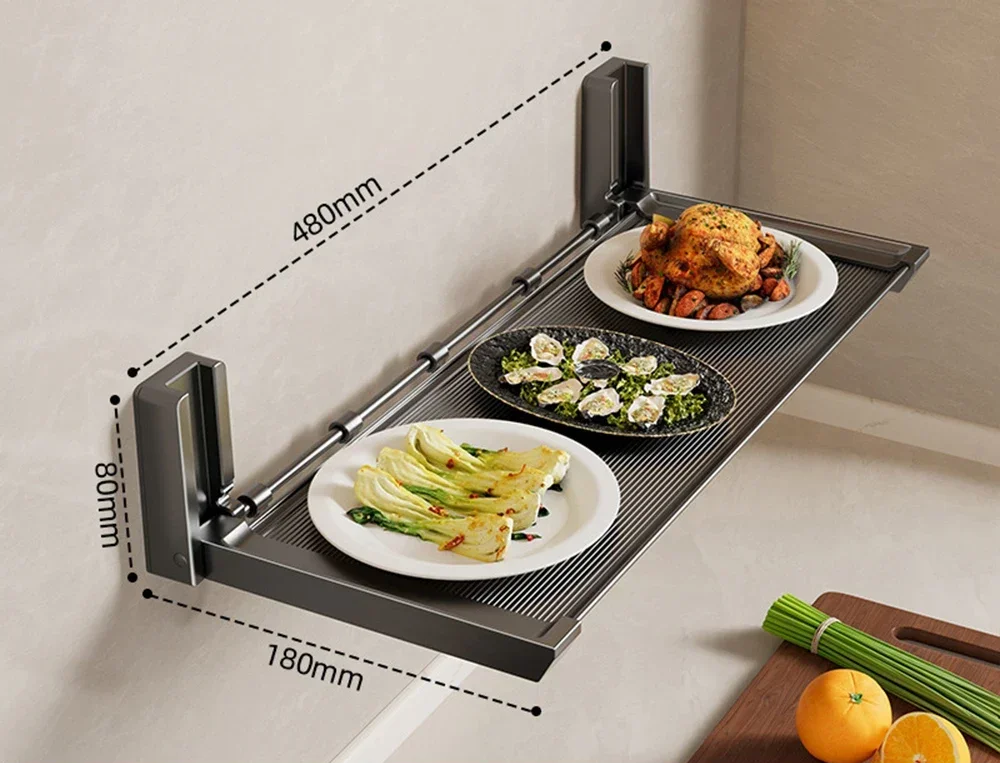 FlexiRack – Collapsible Spice Rack with Hooks Stornfield