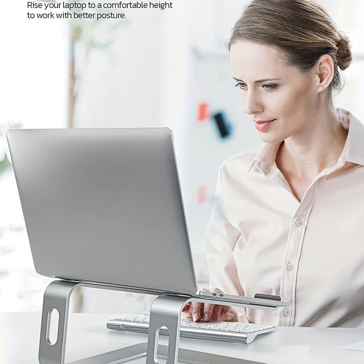 Aluminum Laptop Stand – Ergonomic and Ventilated | Stornfield