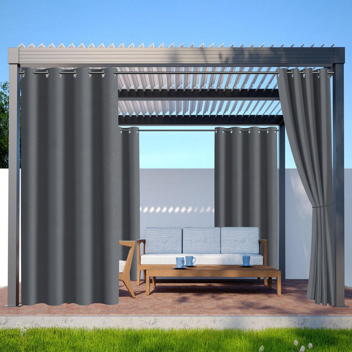 Outdoor Curtain Waterproof with Eyelets | Stornfield