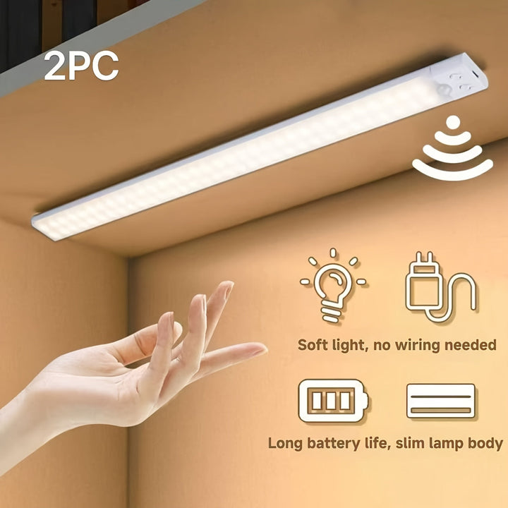 LED Under-Cabinet Light with Motion Sensor 2-Piece Set | Stornfield