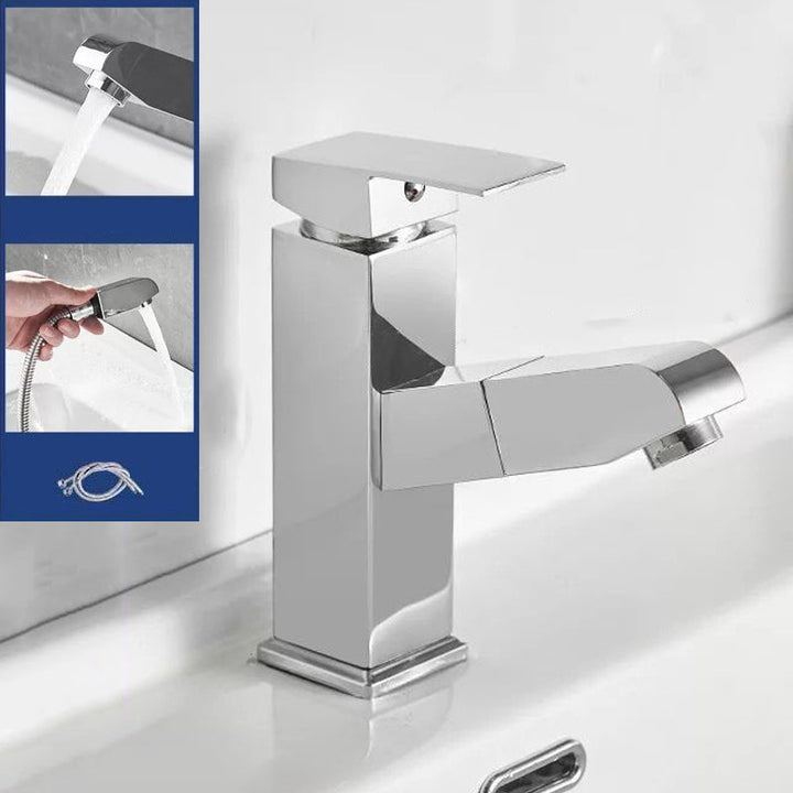 Stornfield | Modern Design Bathroom Faucet Single Handle Mixer with Water Hose