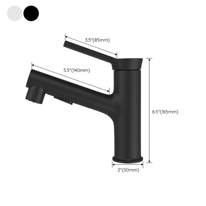 Stornfield | Modern Design Bathroom Faucet Single Handle Mixer with Water Hose