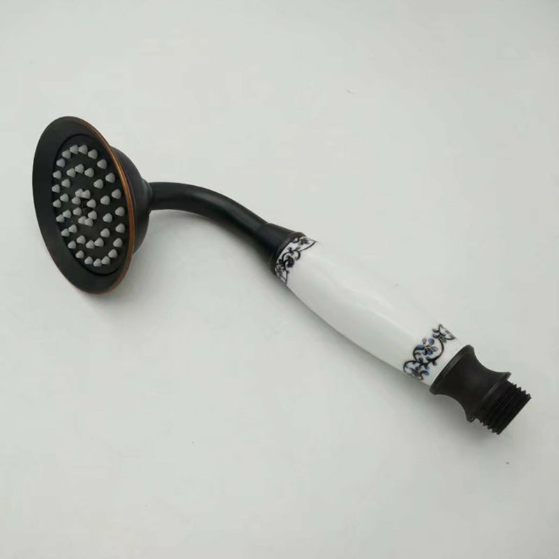 Stornfield | Traditional Handheld Shower Head with Hose Polished Brass Wall Mounted Shower Head