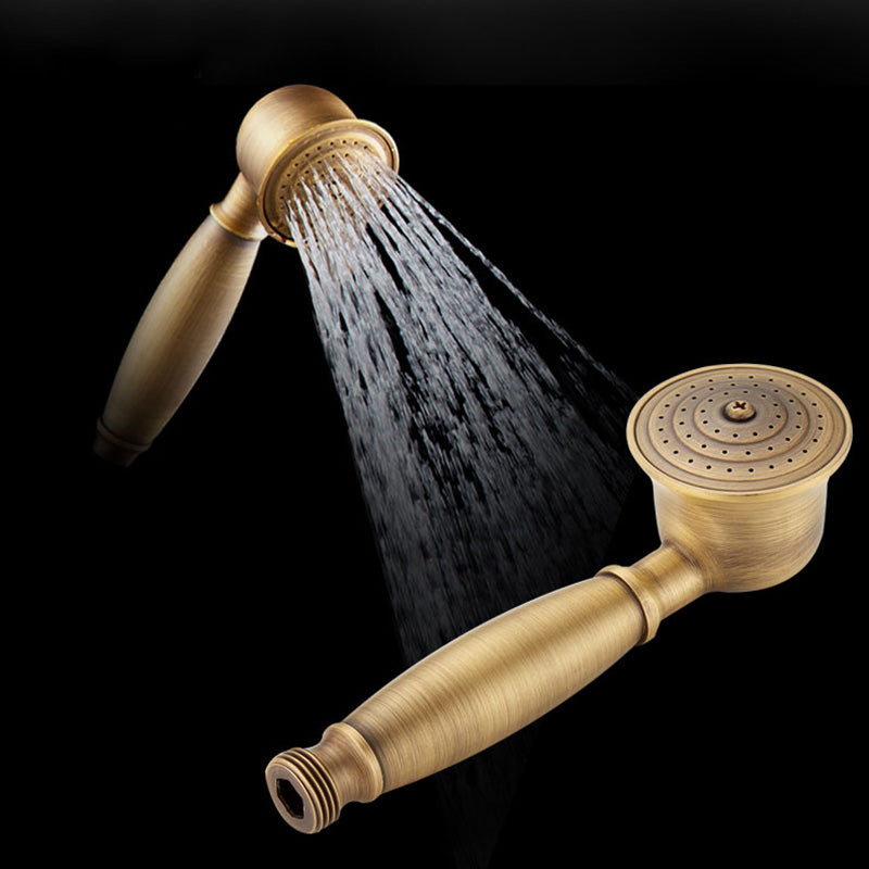 Stornfield | Traditional Handheld Shower Head with Hose Polished Brass Wall Mounted Shower Head