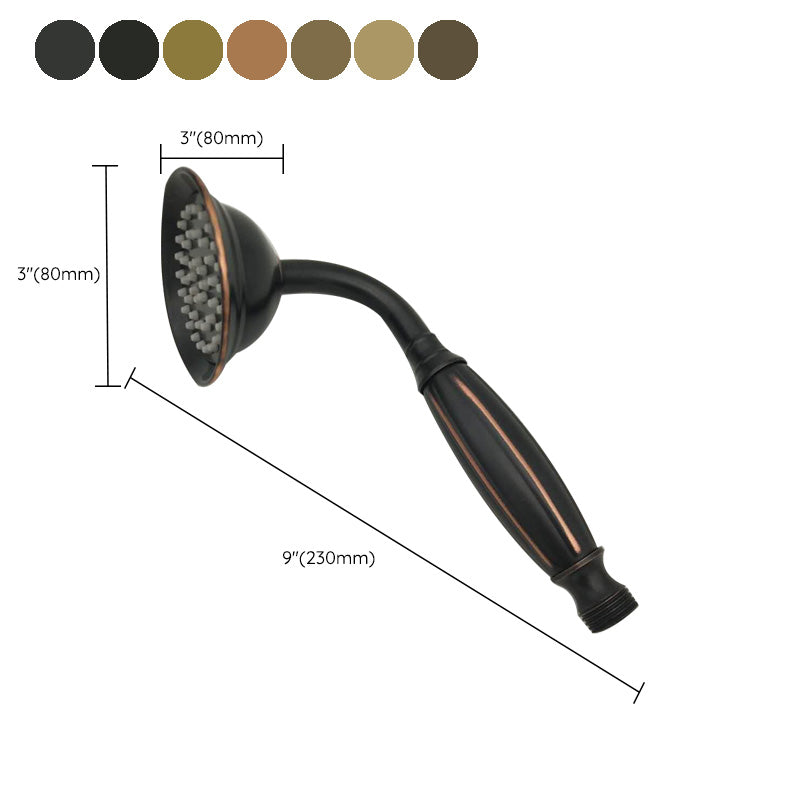 Stornfield | Traditional Handheld Shower Head with Hose Polished Brass Wall Mounted Shower Head