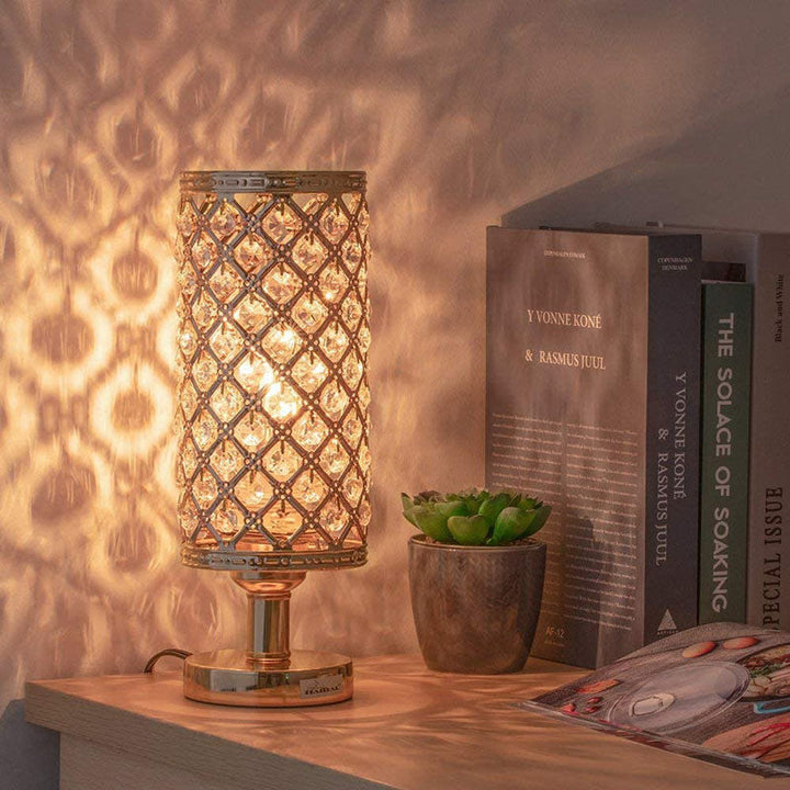 Modern Crystal Table Lamp | Stornfield