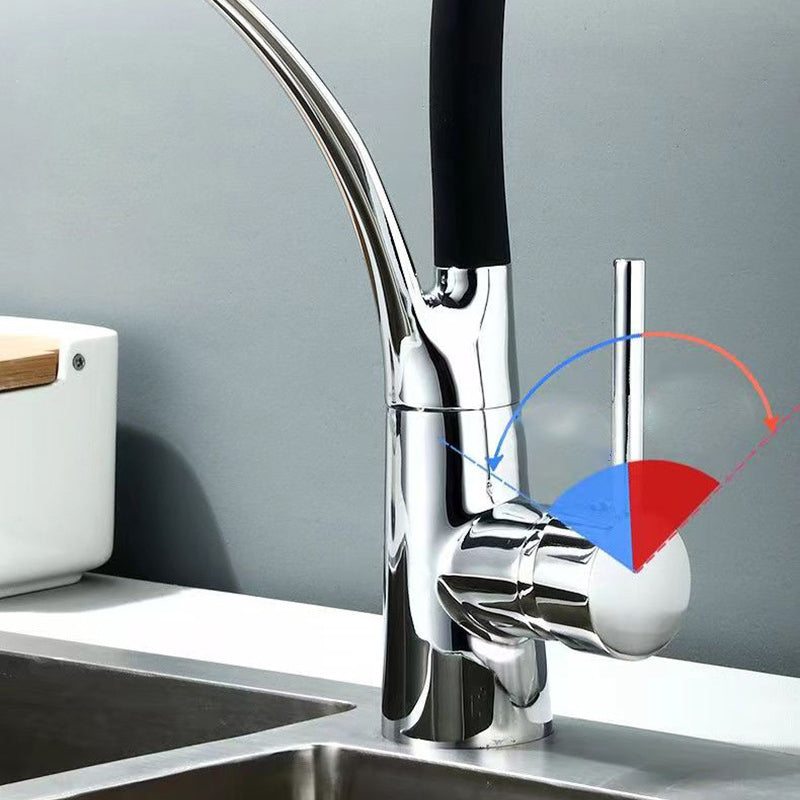 Stornfield | Modern Single-Handle Copper Touchless Faucets with Water Dispenser Standard Kitchen Faucet