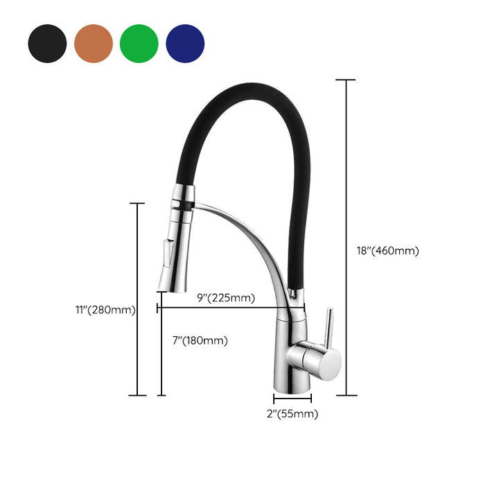 Stornfield | Modern Single-Handle Copper Touchless Faucets with Water Dispenser Standard Kitchen Faucet