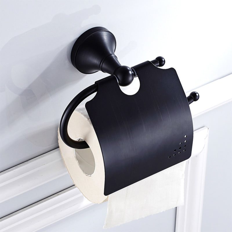 Stornfield | 4-Piece Metal Bathroom Set Traditional Style Black Bathroom Accessory Set