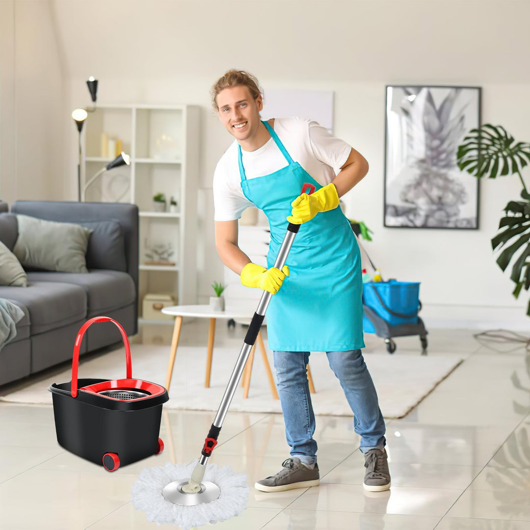 Mop Set Floor Mop with Bucket | Stornfield