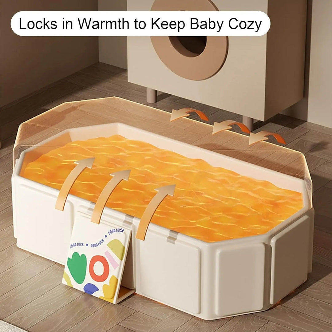 LullaBabe Portable Foldable Baby Bathtub — Enjoy Safe, Relaxed Baby Bathing Anywhere | Stornfield