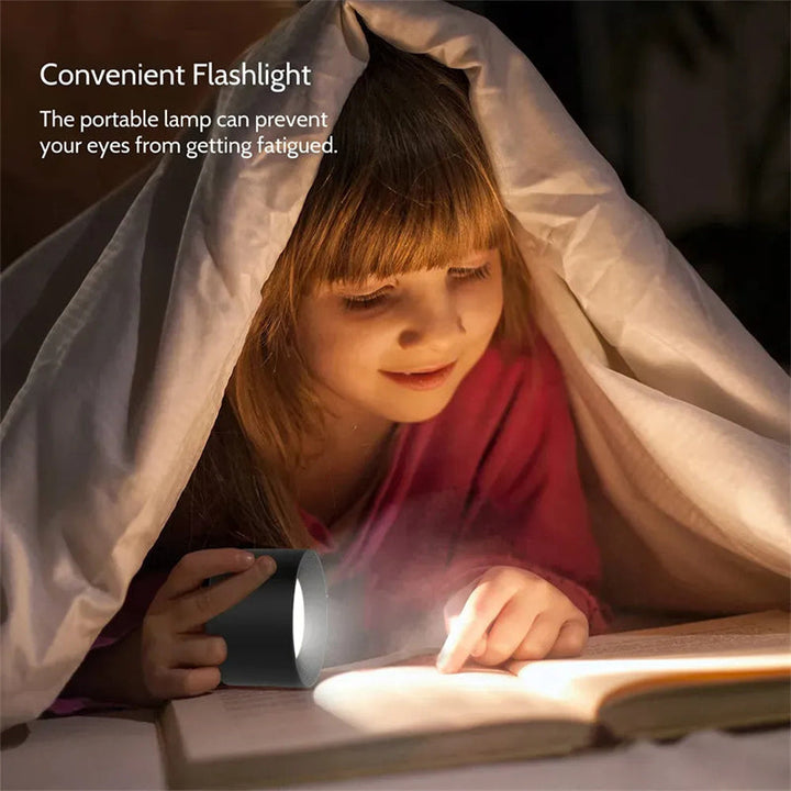 Touch-sensitive LED table lamp with magnetic base. | Stornfield