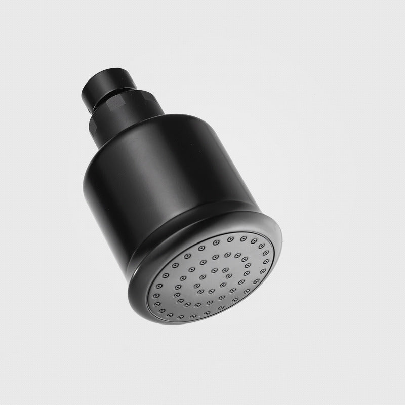 Stornfield | Round shower head made of stainless steel in silver wall-mounted shower head