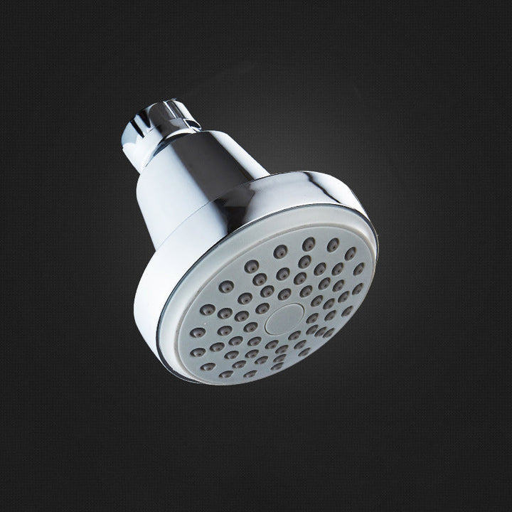 Stornfield | Round shower head made of stainless steel in silver wall-mounted shower head