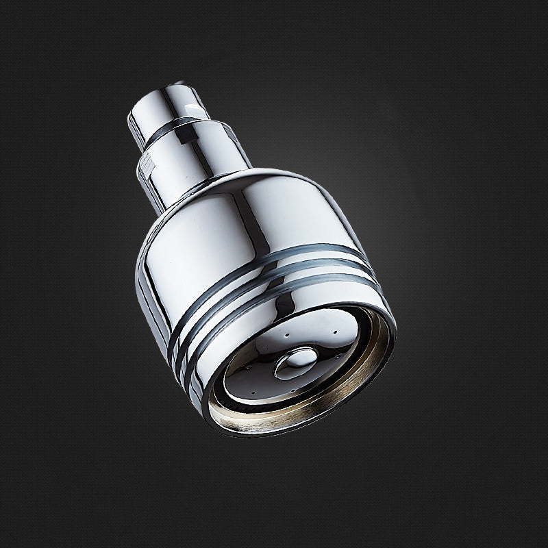 Stornfield | Round shower head made of stainless steel in silver wall-mounted shower head