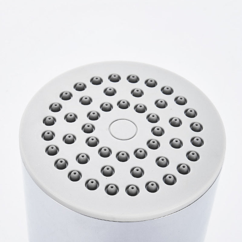 Stornfield | Round shower head made of stainless steel in silver wall-mounted shower head