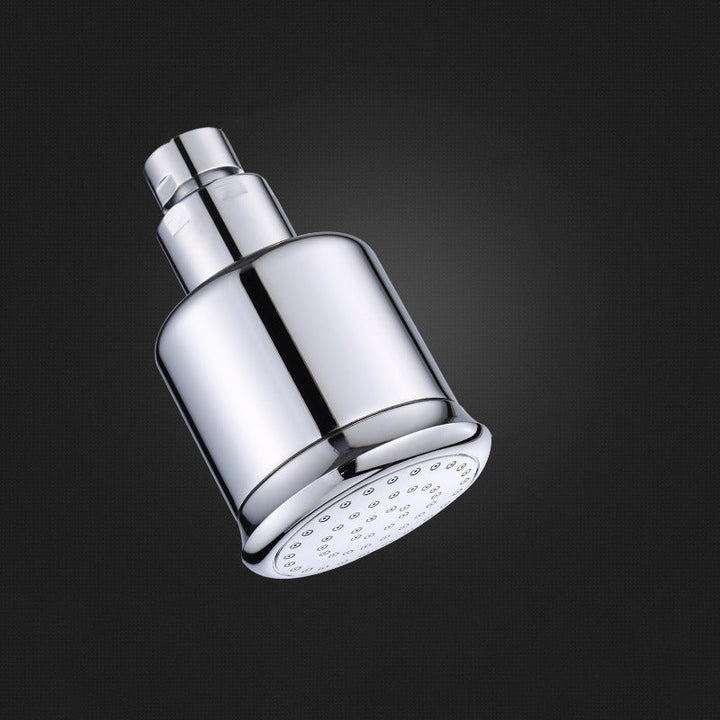 Stornfield | Round shower head made of stainless steel in silver wall-mounted shower head