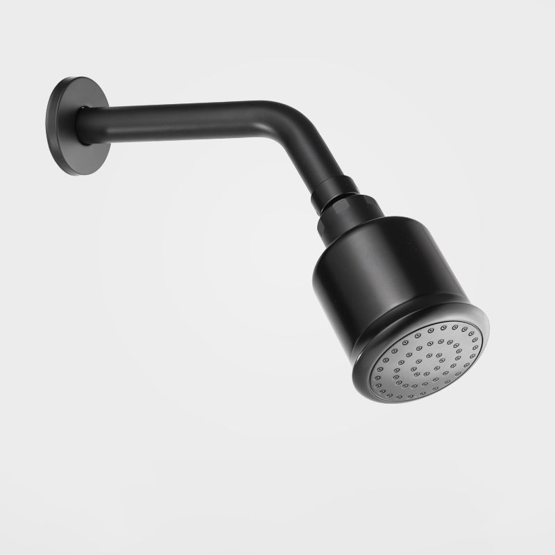 Stornfield | Round shower head made of stainless steel in silver wall-mounted shower head