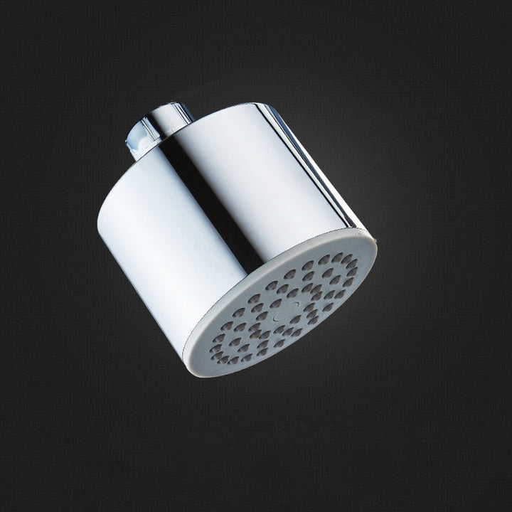 Stornfield | Round shower head made of stainless steel in silver wall-mounted shower head