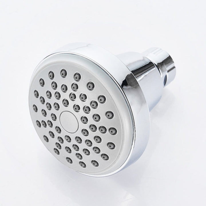 Stornfield | Round shower head made of stainless steel in silver wall-mounted shower head