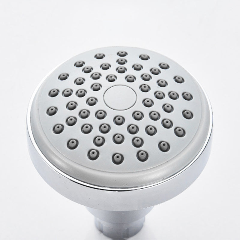 Stornfield | Round shower head made of stainless steel in silver wall-mounted shower head