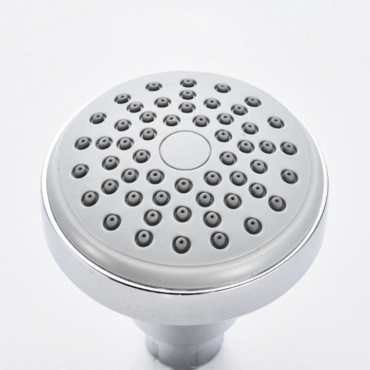 Stornfield | Round shower head made of stainless steel in silver wall-mounted shower head