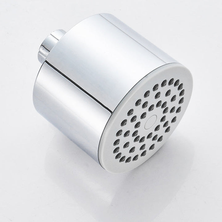 Stornfield | Round shower head made of stainless steel in silver wall-mounted shower head