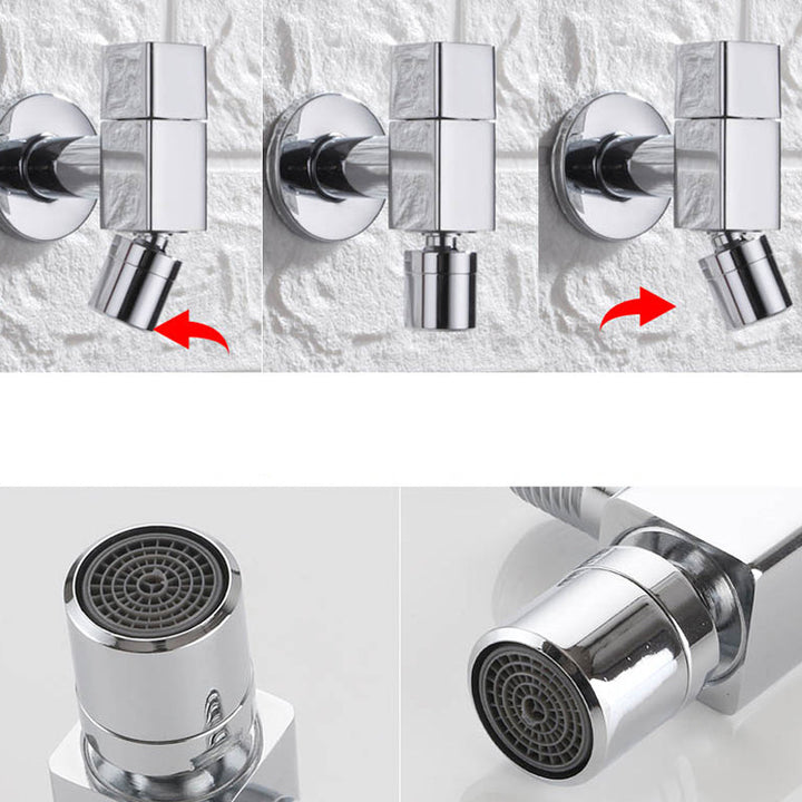 Stornfield | Contemporary Wall Mounted Bathroom Faucet with Knob Handle, Solid Brass, Round Spout