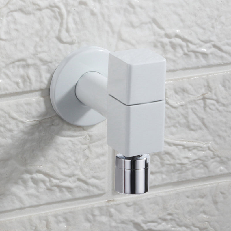 Stornfield | Contemporary Wall Mounted Bathroom Faucet with Knob Handle, Solid Brass, Round Spout