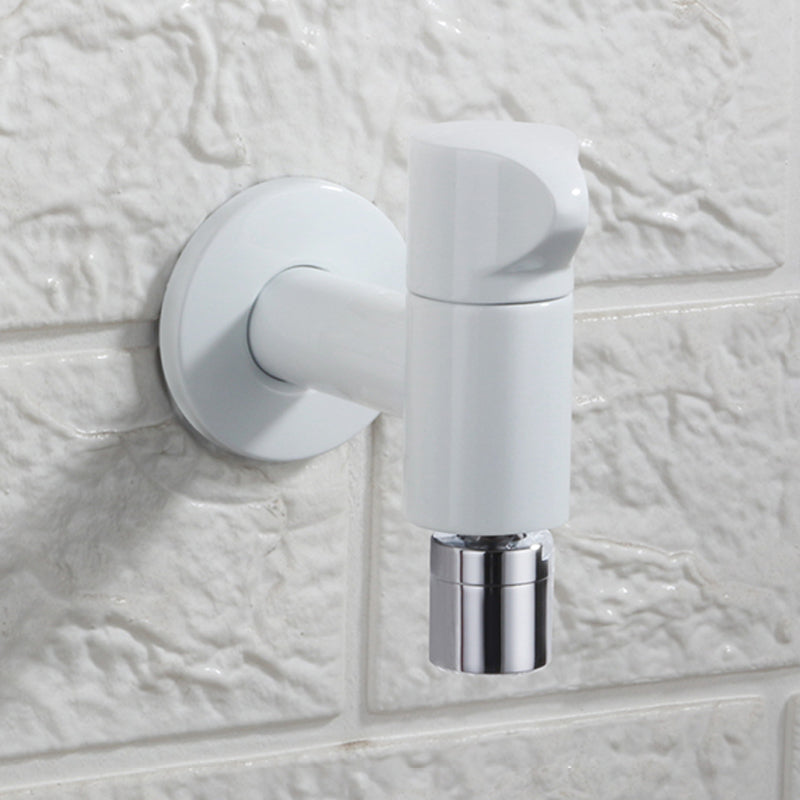 Stornfield | Contemporary Wall Mounted Bathroom Faucet with Knob Handle, Solid Brass, Round Spout