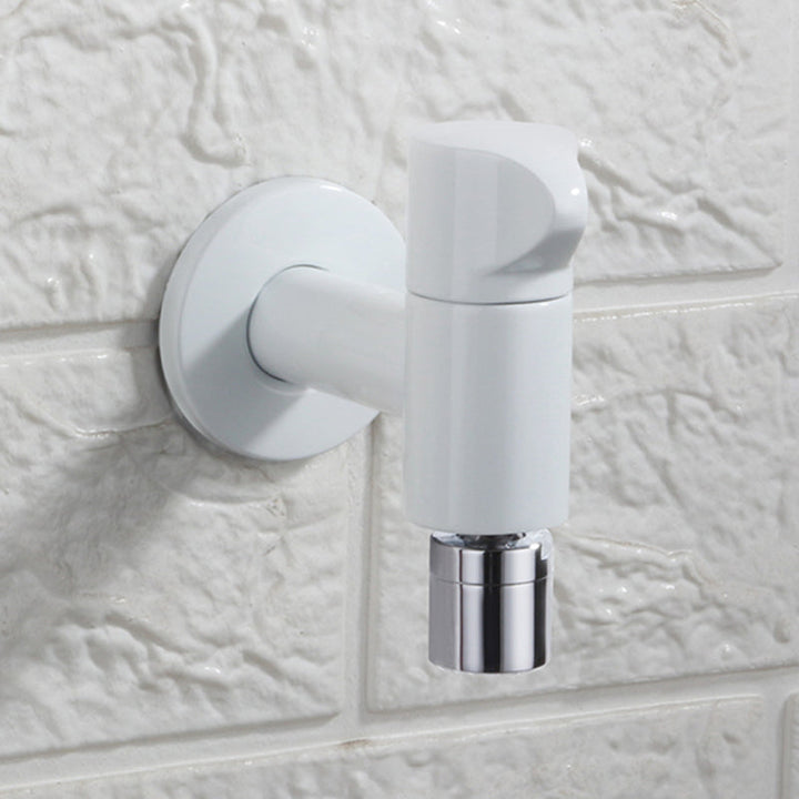 Stornfield | Contemporary Wall Mounted Bathroom Faucet with Knob Handle, Solid Brass, Round Spout