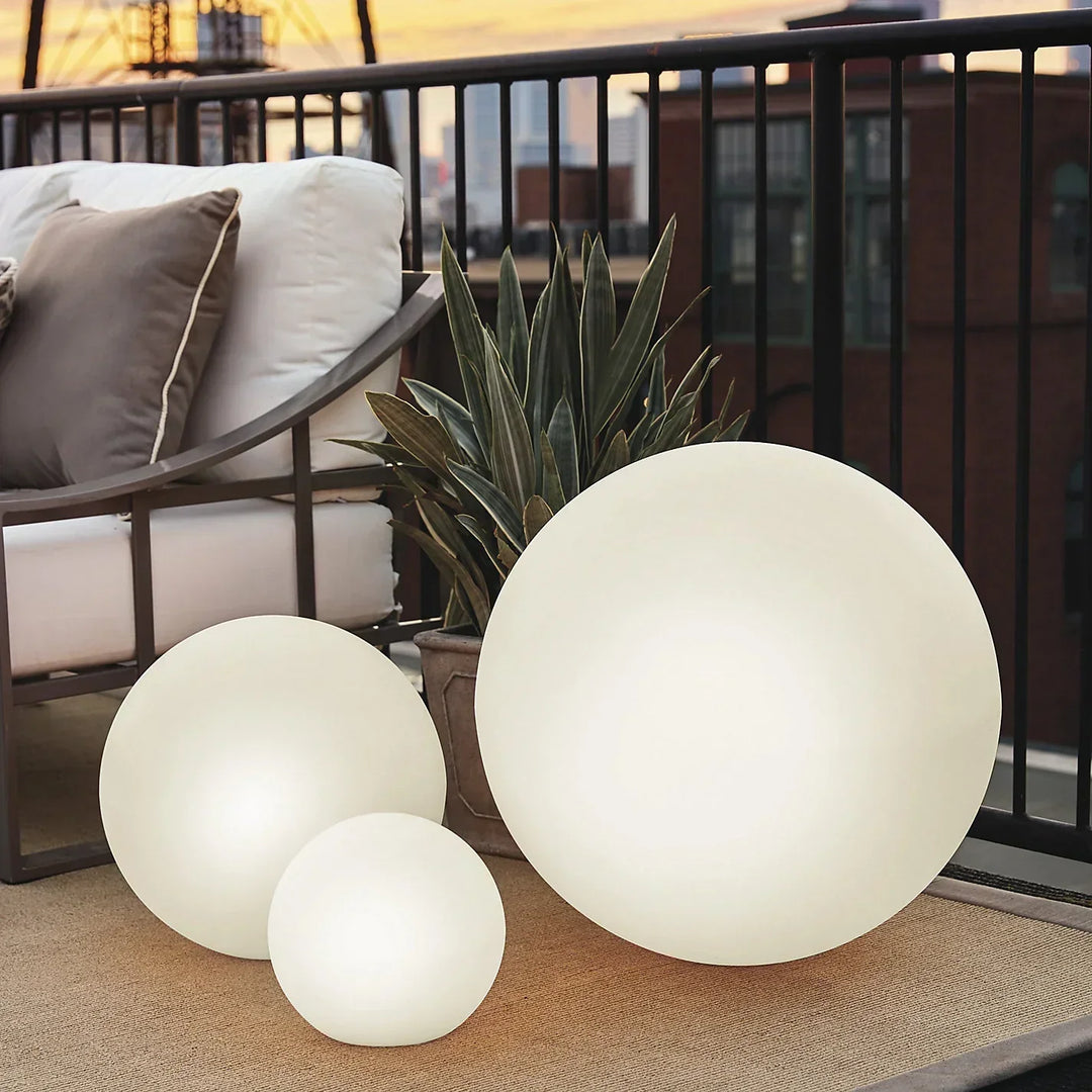 Stornfield | Waterproof Round LED Garden Light with 16 Colors and Remote Control - Perfect for Garden, Porch, and Parties