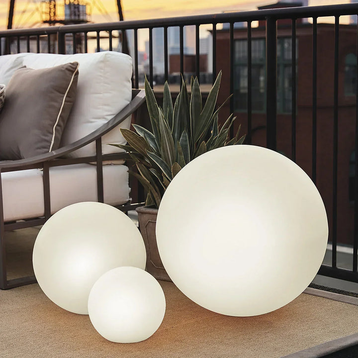 Stornfield | Waterproof Round LED Garden Light with 16 Colors and Remote Control - Perfect for Garden, Porch, and Parties