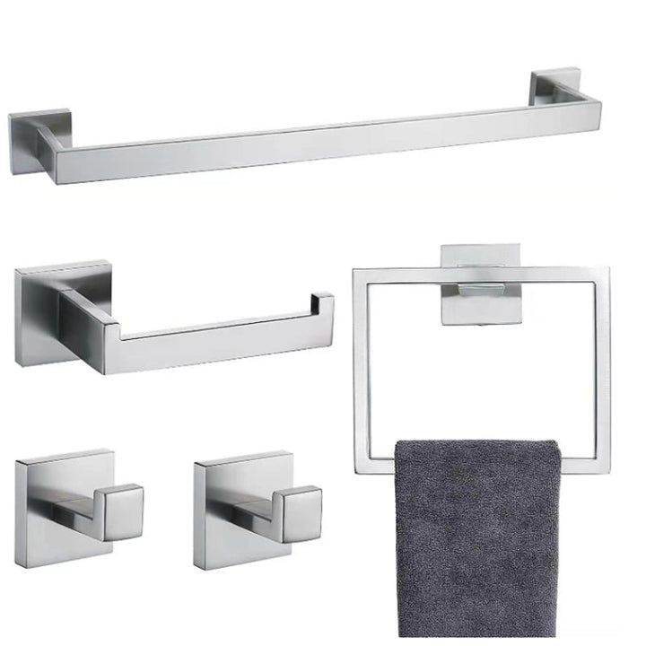 Stornfield | Stainless Steel Bathroom Accessories Single Piece or in Set Modern Bathroom Set