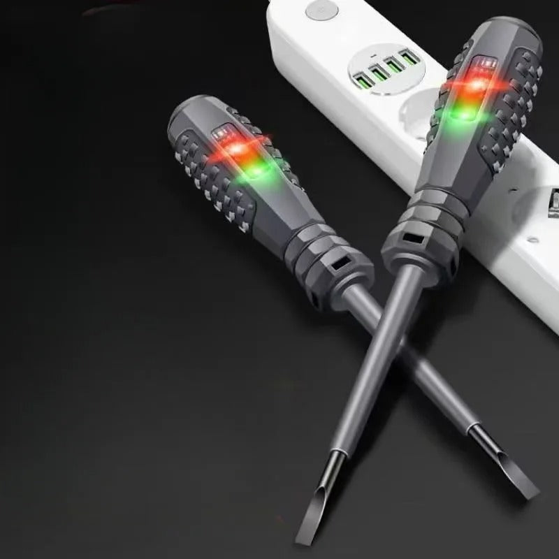 Magnetic screwdriver and test pen | Precision tool with double function | Stornfield
