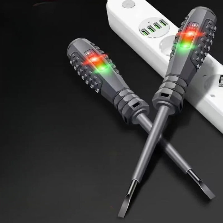 Magnetic screwdriver and test pen | Precision tool with double function | Stornfield