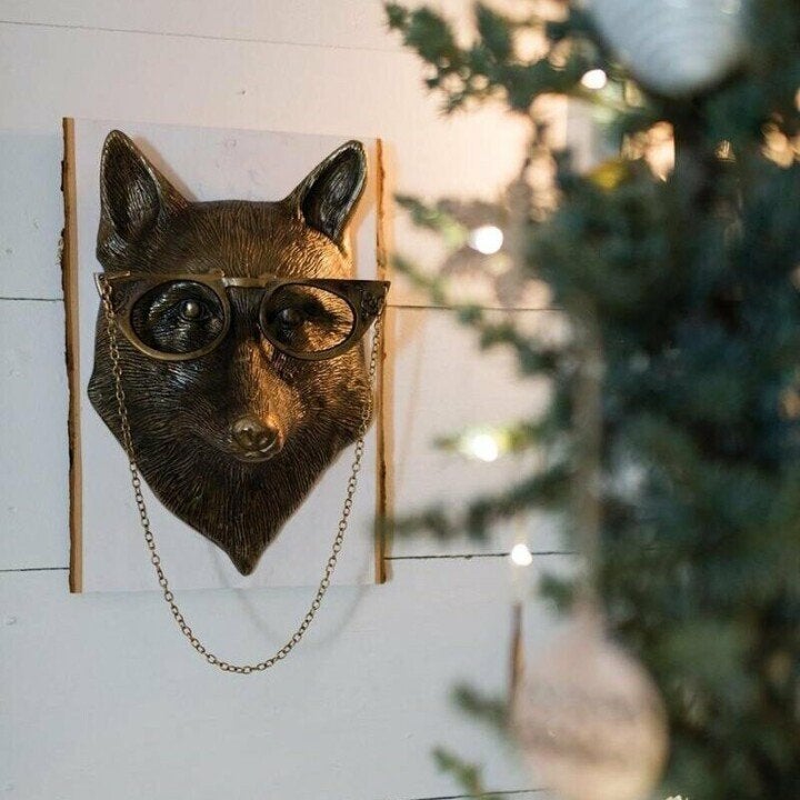 ArtBeest Animal Head Wall Decoration – Hand-Painted Playful Figures Made of Resin | Stornfield