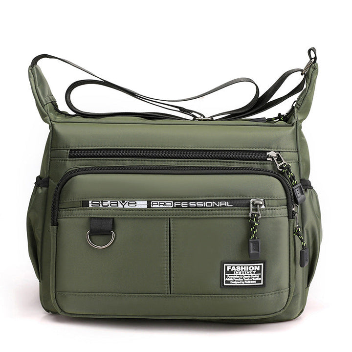 Men's messenger bag with multiple pockets | Stornfield