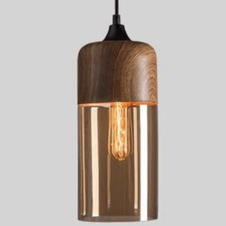 Stylish Scandinavian Wooden Ceiling Lamp - NordLuna | Stornfield