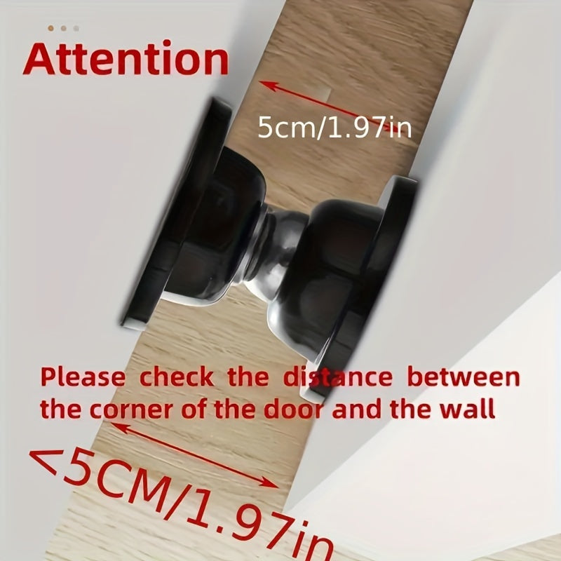 Magnetic door stopper without drilling | Stornfield