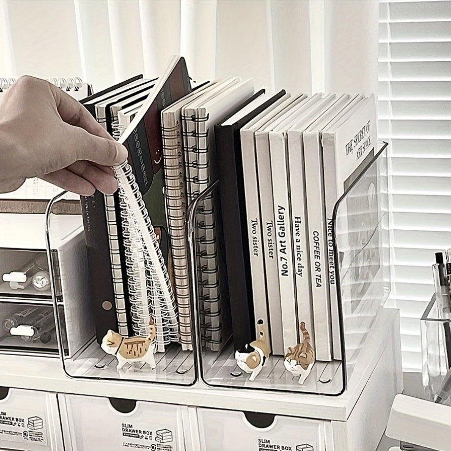Clear Arc Bookend Stand | Stornfield
